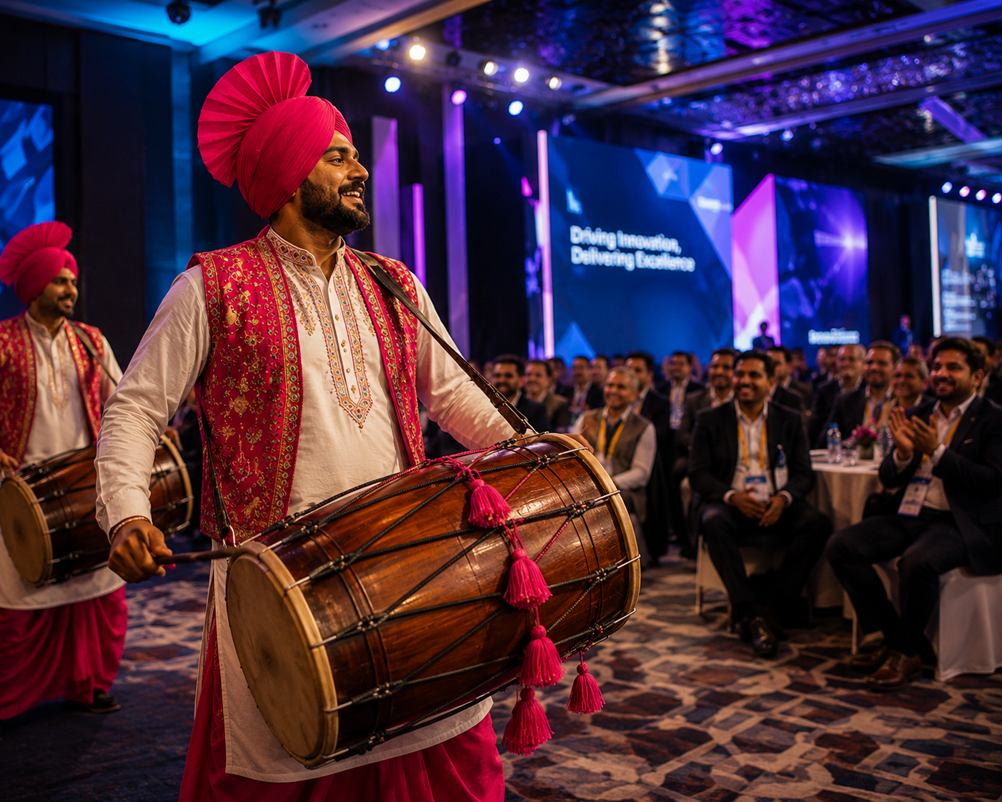 Corporate Events service by Lakhan Punjabi Dhol