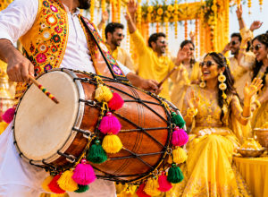 Haldi Dhol service by Lakhan Punjabi Dhol